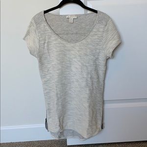 Dressy T-Shirt in Greige